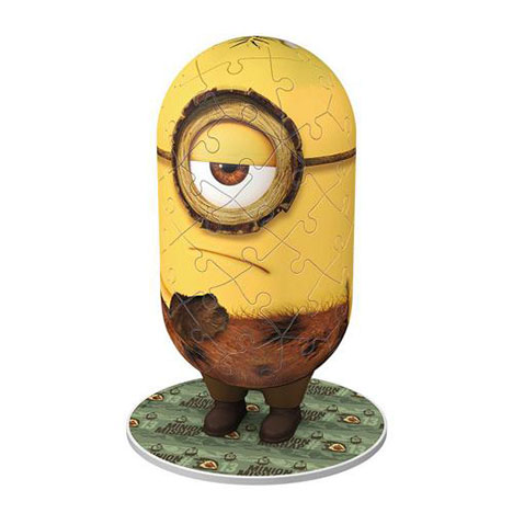 Minions Caveman Stuart 54pc 3D Jigsaw Puzzle Extra Image 1